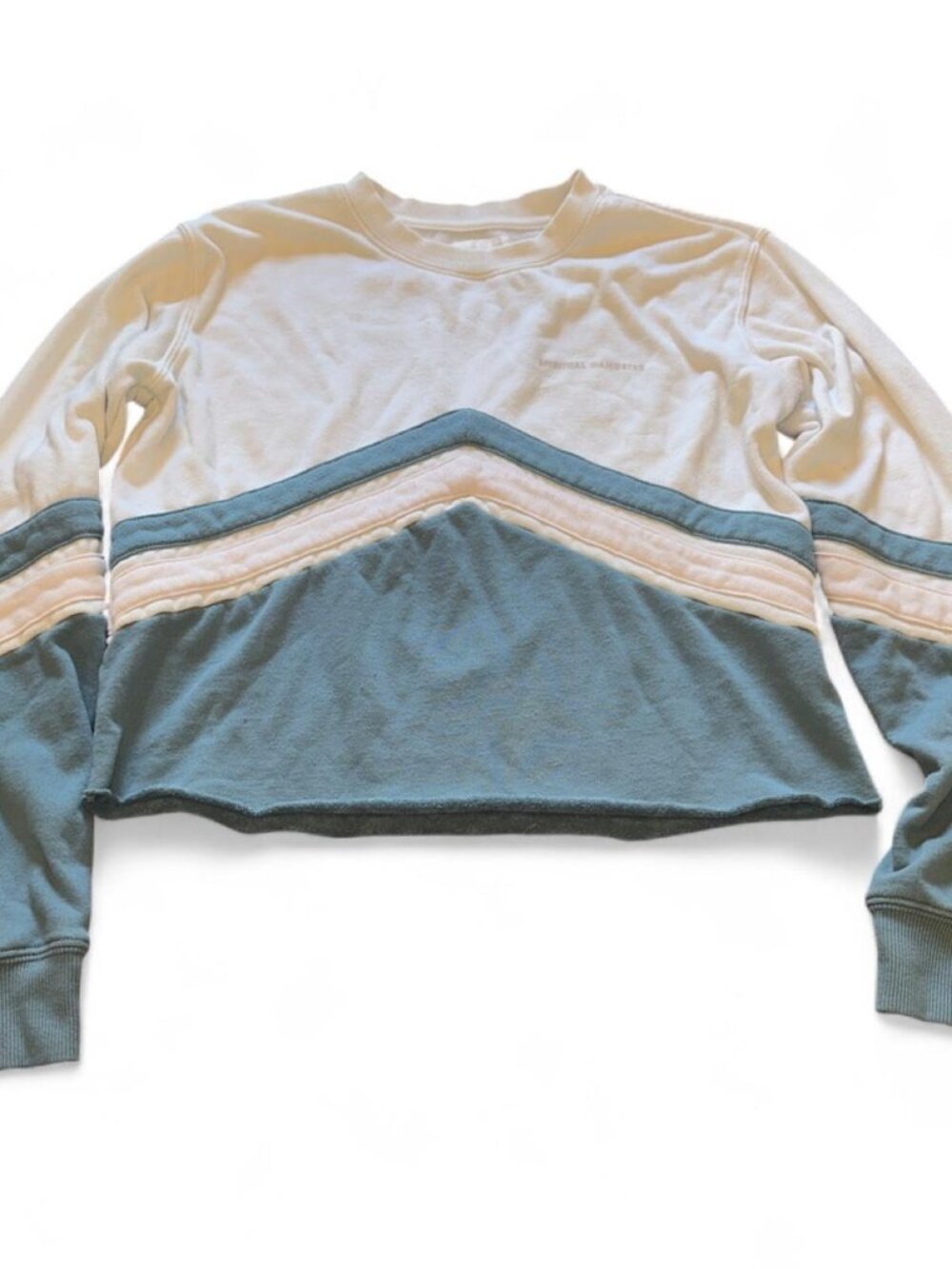 Spiritual Gangster Women’s Cropped Varsity Retro Sweatshirt